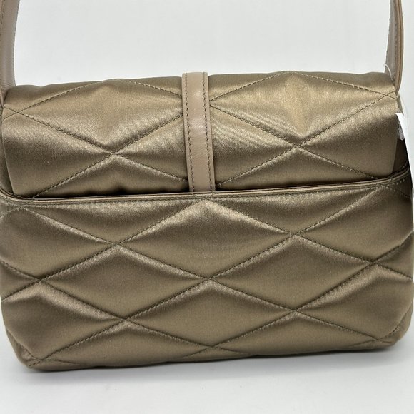 Saint Laurent YSL Monogram LE 57 Matelasse Quilted Satin Shoulder Flap Bag - Picture 7 of 16